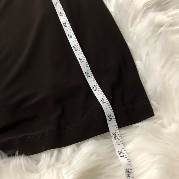 Trina Turk Colorblock One Shoulder Dress Purple Brown Size 2 Sheath - Picture 8 of 10